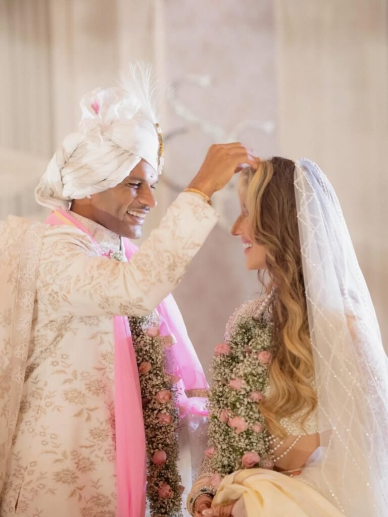 Shikhar Dhawan married Sophie Shine