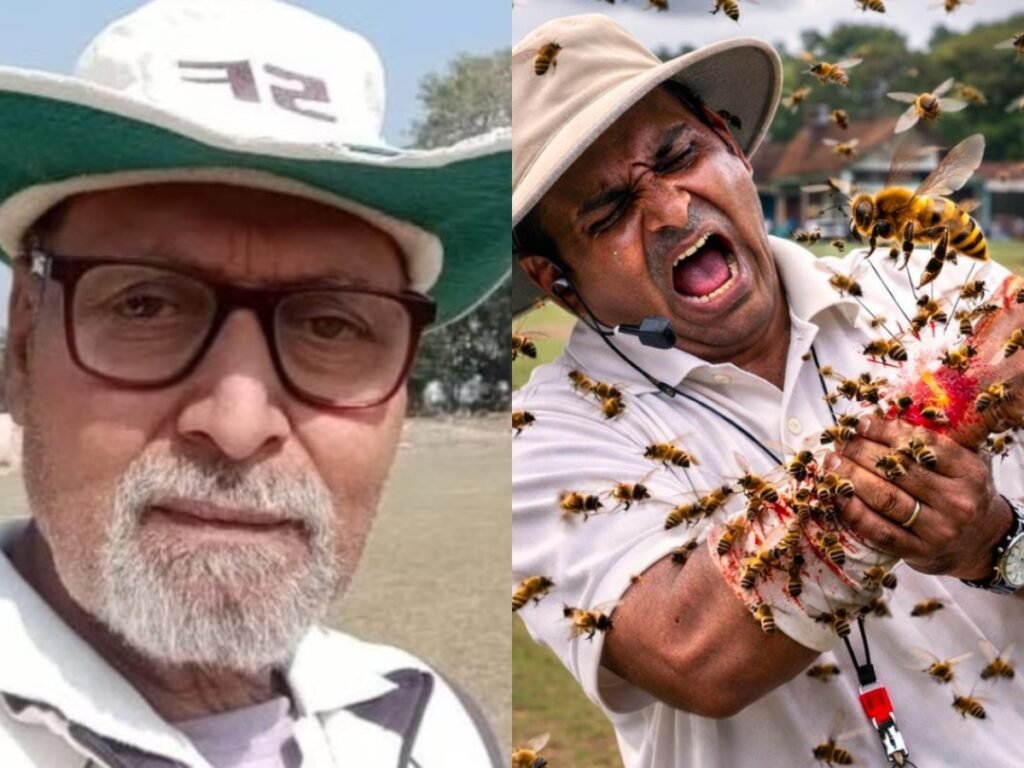 Umpire Manik Gupta dies in bees attack
