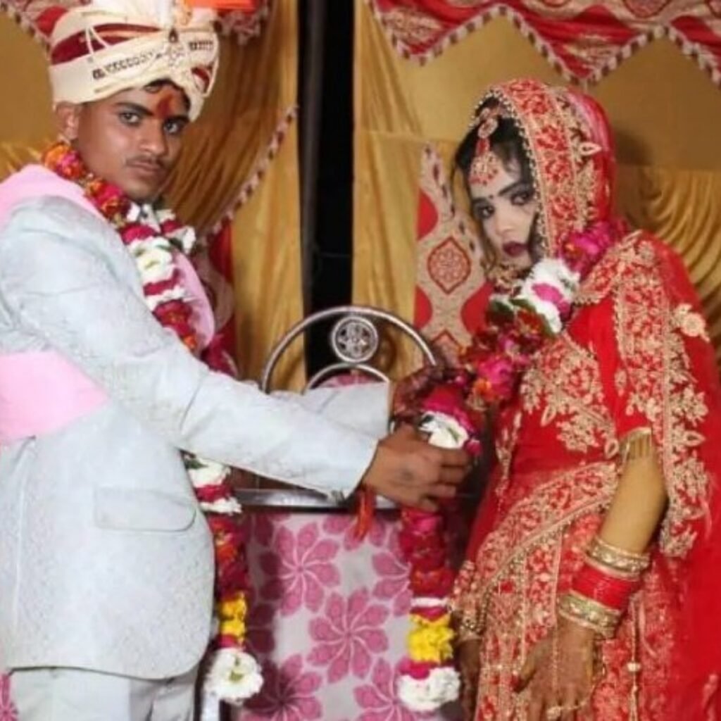 bride Monica eloped with her uncle