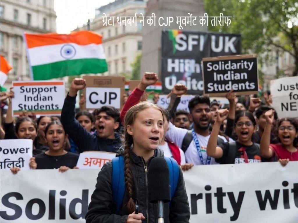Greta Thunberg CJP Movement India