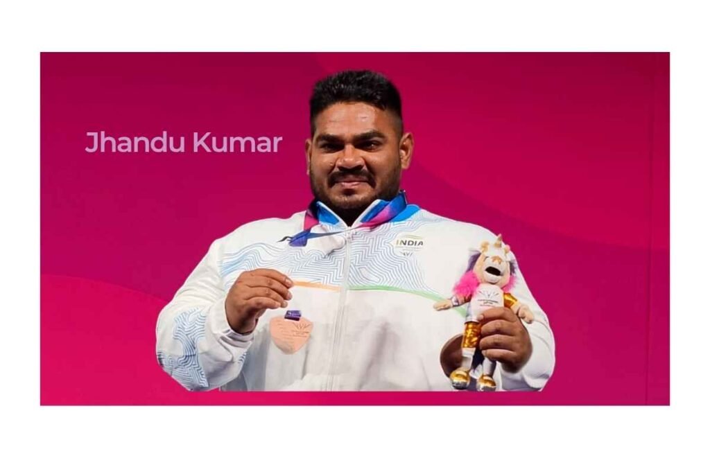 Jhandu Kumar won the bronze medal
