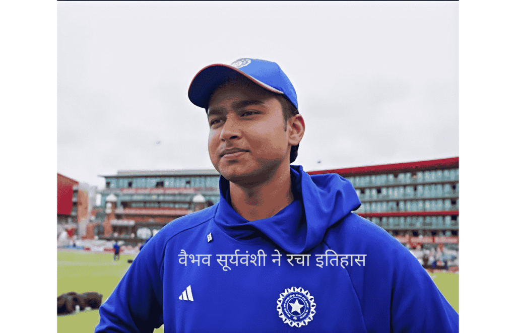 Vaibhav Suryavanshi created history in his debut match