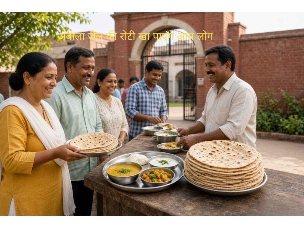 Ambala Jail की रोटी खाएंगे आम लोग, पायलट प्रोजेक्ट शुरू 1 Ambala Jail Roti for General Public