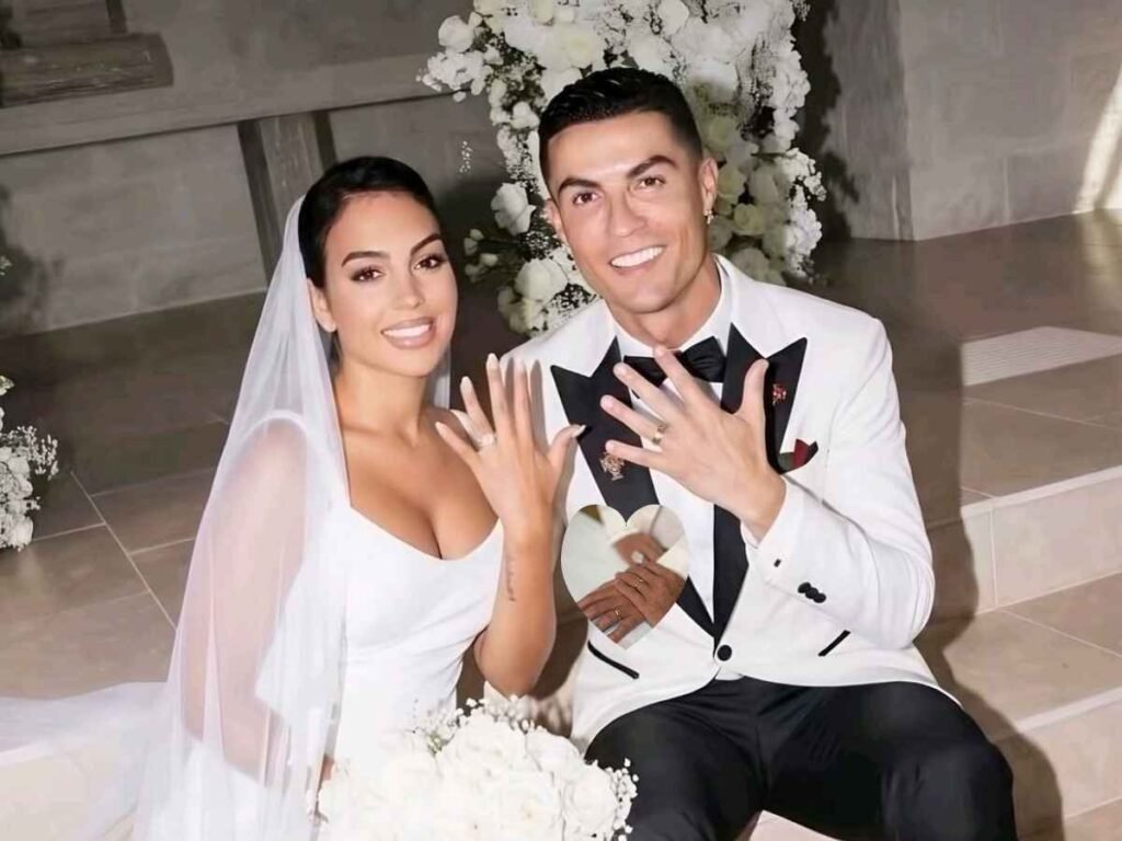 Cristiano Ronaldo and Georgina got married
