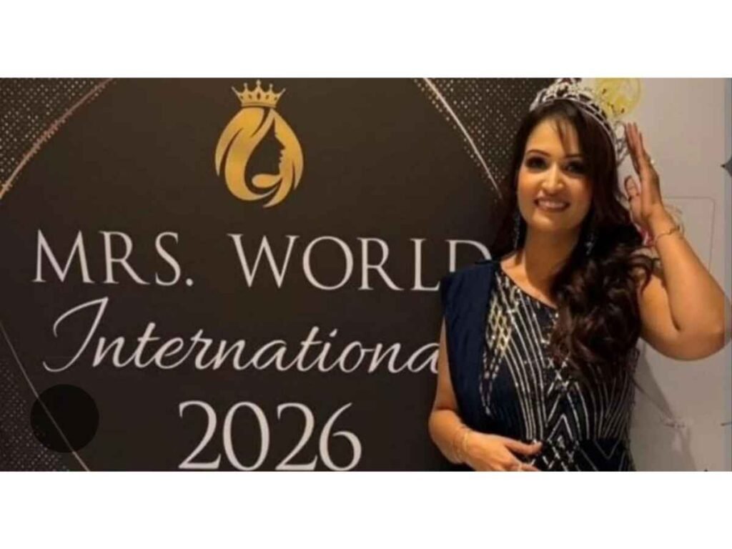 Khushbu Verma Mrs World International 2026
