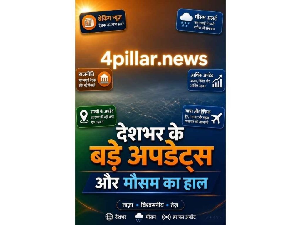 Major updates and weather forecast