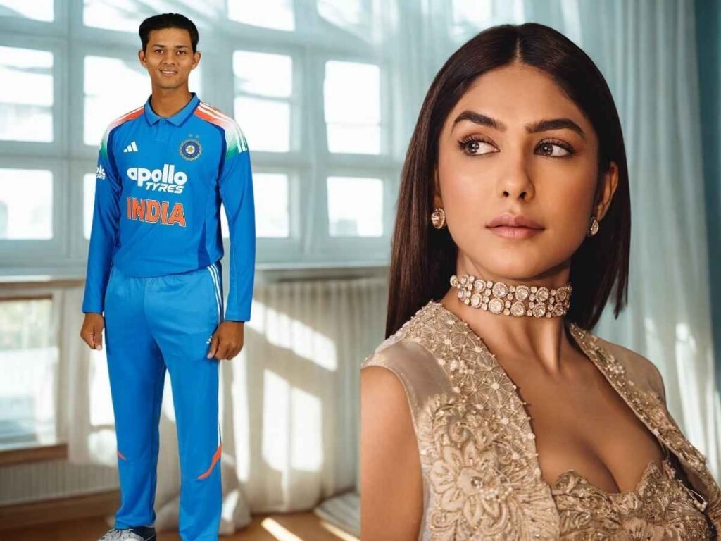 Mrunal Thakur cricketer Yashasvi Jaiswal relationship