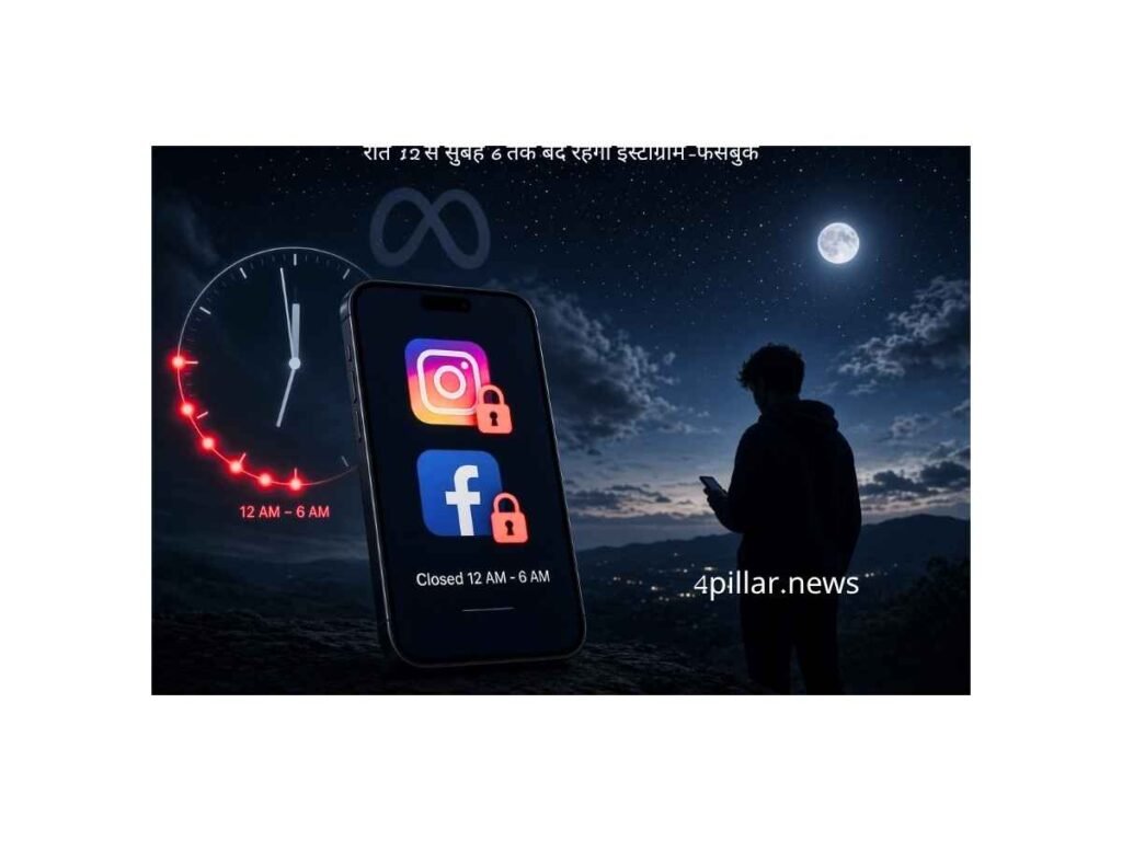 Instagram-Facebook रहेंगे रात 12 से सुबह 6 तक बंद, जानें पूरा मामला 1 Instagram-Facebook down time from 12 AM to 6 AM