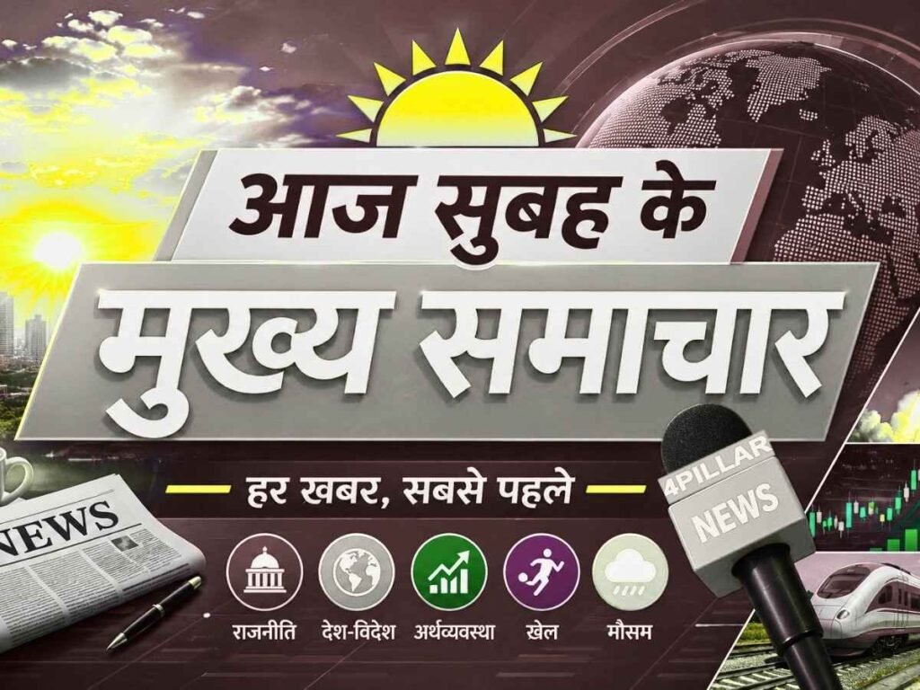 4 September 2026: आज के मुख्य समाचार 1 4 September 2026