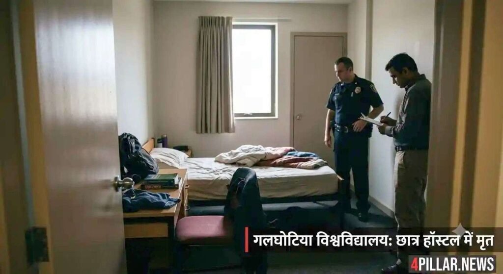 Galgotias University: MCA का छात्र हॉस्टल में मृत मिला 1 Galgotias University: MCA 1st Year का छात्र हॉस्टल में मृत मिला